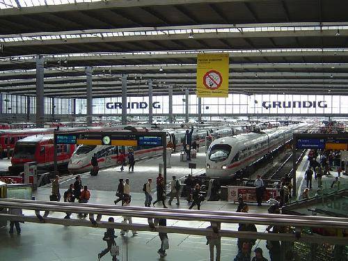 Germany Munich Hauptbahnhof Hauptbahnhof Munich - Munich - Germany