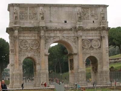 Italy Rome Arch of Constantine Arch of Constantine Rome - Rome - Italy
