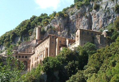 Italy Subiaco San Benedicto Monastery San Benedicto Monastery Italy - Subiaco - Italy