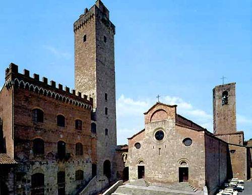 Italy San Gimignano The Collegiate The Collegiate Tuscany - San Gimignano - Italy