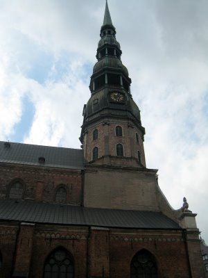 Latvia Riga  The Saint Peter Church The Saint Peter Church Latvia - Riga  - Latvia