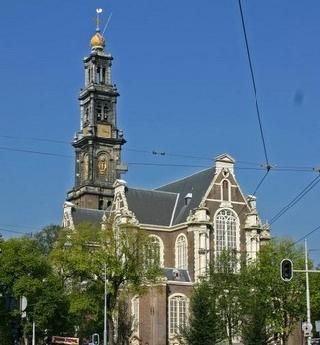 Netherlands Amsterdam Westerkerk Church Westerkerk Church Netherlands - Amsterdam - Netherlands