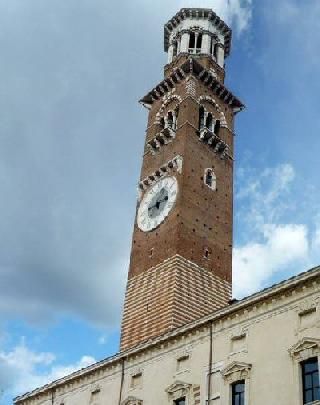 Italy Verona I Lamberti Tower I Lamberti Tower Veneto - Verona - Italy