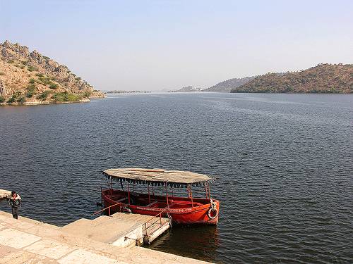 India Udaipur  Jaisamad Lake Jaisamad Lake Rajasthan - Udaipur  - India