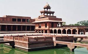 India Fatehpur Sikri Karawan Serai Karawan Serai India - Fatehpur Sikri - India