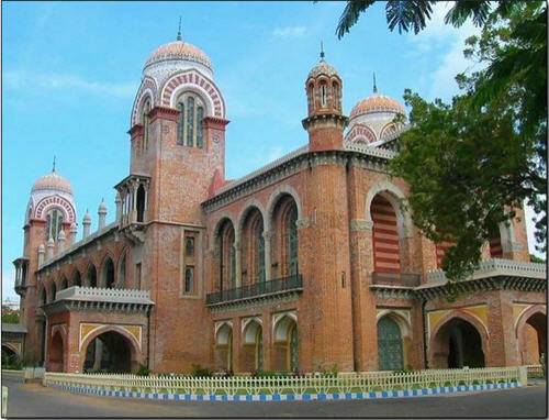 India Madras The University The University India - Madras - India