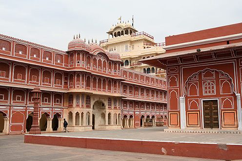 India Jaipur City Palace City Palace Rajasthan - Jaipur - India