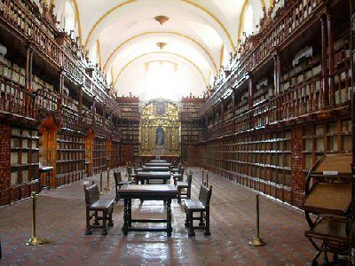 Mexico Puebla Palafoxiana Library Palafoxiana Library Mexico - Puebla - Mexico