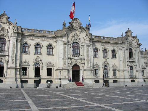 Peru Lima Government Palace Government Palace South America - Lima - Peru