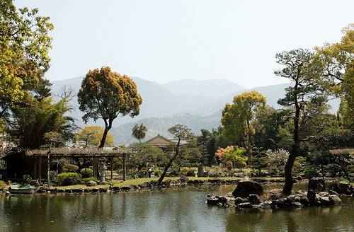 Japan Uwajima  Tensha-en Gardens Tensha-en Gardens Ehime - Uwajima  - Japan