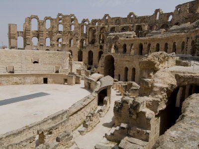 Tunisia El Jem Colosseum Colosseum Tunisia - El Jem - Tunisia