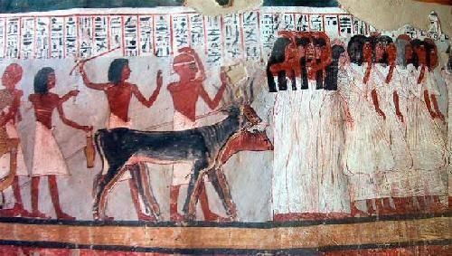 Egypt Dra Abu El Naga (Nobels Tombs) Tomb of Roy Tomb of Roy Luxor - Dra Abu El Naga (Nobels Tombs) - Egypt