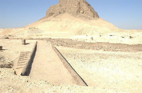 Egypt Hawara (Kiman Faris) Pyramid of Amen Emhat III Pyramid of Amen Emhat III El Fayoum - Hawara (Kiman Faris) - Egypt