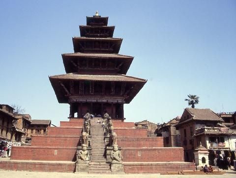 Nepal Bhaktapur  Nyatapola Temple Nyatapola Temple Nepal - Bhaktapur  - Nepal