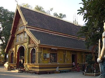 Laos Vientiane  Wat Si Muang Wat Si Muang Laos - Vientiane  - Laos