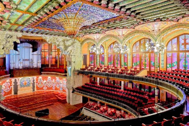 Spain Barcelona Palace of Catalan Music Palace of Catalan Music Barcelona - Barcelona - Spain