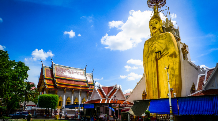 Thailand Bangkok Wat In Indraviharn Wat In Indraviharn Thailand - Bangkok - Thailand