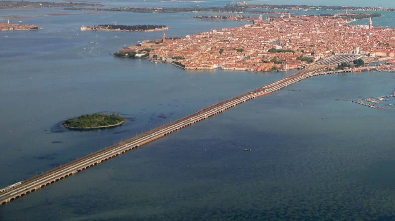 Italy Venice la Liberta Bridge la Liberta Bridge Veneto - Venice - Italy