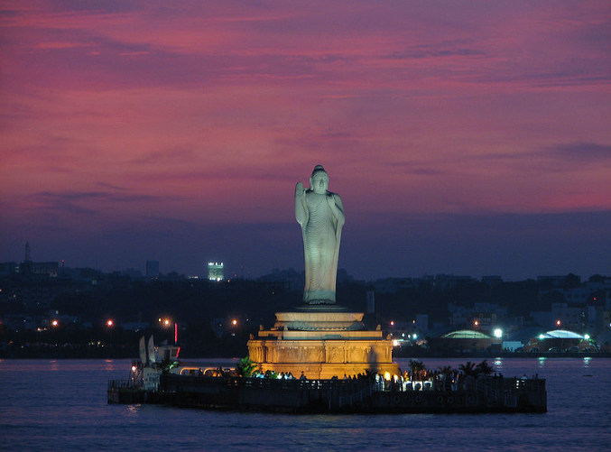 India Hyderabad Buddha Statue Buddha Statue India - Hyderabad - India