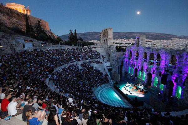 Greece Athens Epidaurus Theatre Epidaurus Theatre Greece - Athens - Greece