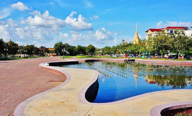 Cambodia Phnum Penh Wat Botum Park Wat Botum Park Cambodia - Phnum Penh - Cambodia