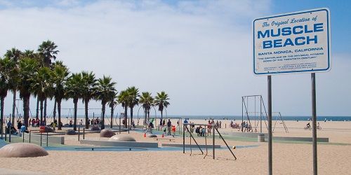 United States of America Los Angeles Muscle Beach Muscle Beach California - Los Angeles - United States of America