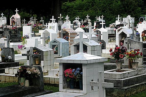 Seychelles La Digue  Cemetery Cemetery Seychelles - La Digue  - Seychelles