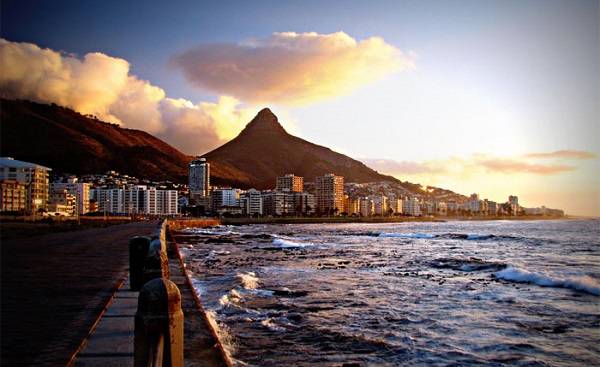 South Africa Cape Town  Sea Point Promenade Sea Point Promenade South Africa - Cape Town  - South Africa