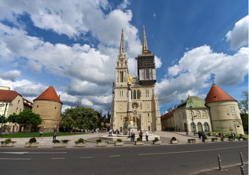 Croatia Zagreb Zagreb Cathedral Zagreb Cathedral Croatia - Zagreb - Croatia