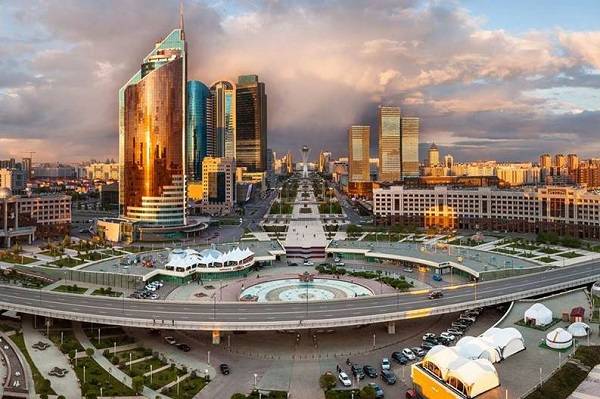 Kazakhstan Astana  City center City center Kazakhstan - Astana  - Kazakhstan