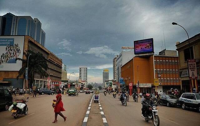 Uganda Kampala City center City center Uganda - Kampala - Uganda
