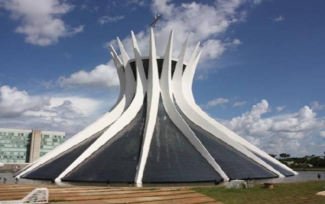 Brazil Brasilia Cathedral of Brasília Cathedral of Brasília Brasilia - Brasilia - Brazil