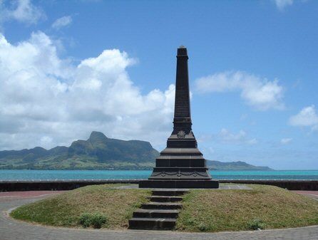 Mauritius Mahebourg  Abolition of Slavery Monument Abolition of Slavery Monument Mauritius - Mahebourg  - Mauritius