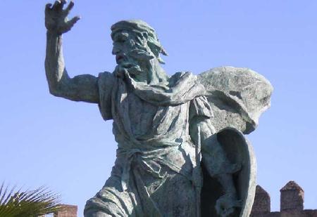 Luis Morales Statue