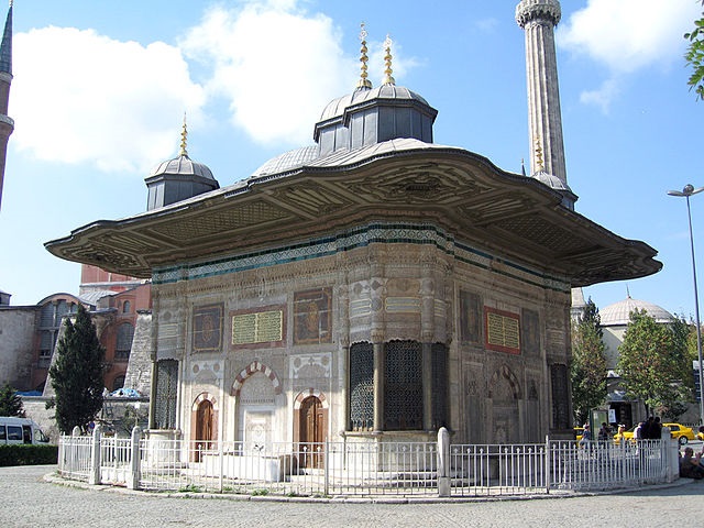 Turkey Istanbul Fountain of Ahmed III Fountain of Ahmed III Turkey - Istanbul - Turkey