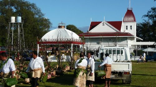 Tonga Pangai  Royal Palace Royal Palace Tonga - Pangai  - Tonga