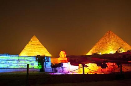 Espectáculo de luz y sonido de las pirámides de Giza (2 horas)