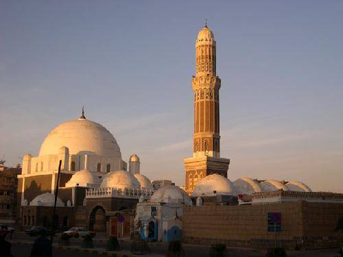 Yemen Sanaa Qubbat al-Bakiliya Mosque Qubbat al-Bakiliya Mosque Yemen - Sanaa - Yemen