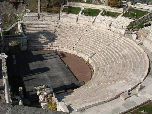 Bulgaria Plovdiv  Roman Amphitheater Roman Amphitheater Bulgaria - Plovdiv  - Bulgaria