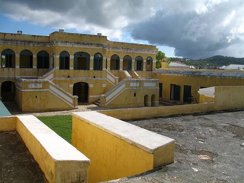 U. S. Virgin Islands Christiansted  Christianvaern Fort Christianvaern Fort U. S. Virgin Islands - Christiansted  - U. S. Virgin Islands