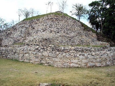 Mexico Izamal Itzamatul Pyramid Itzamatul Pyramid North America - Izamal - Mexico