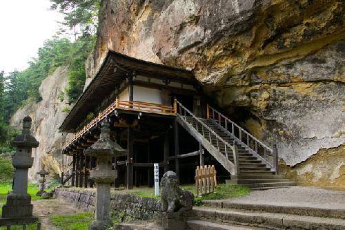Japan Hiraizumi Takkoku-no-Iwaya Cave Takkoku-no-Iwaya Cave Japan - Hiraizumi - Japan
