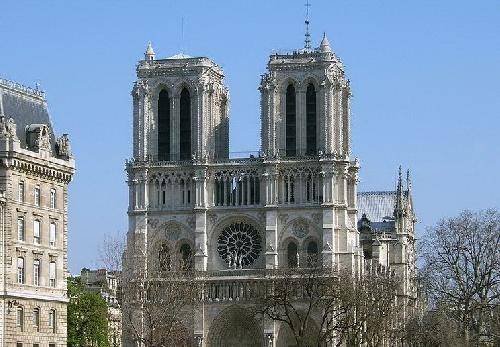 France Paris Notre-Dame de Paris Cathedral Notre-Dame de Paris Cathedral France - Paris - France