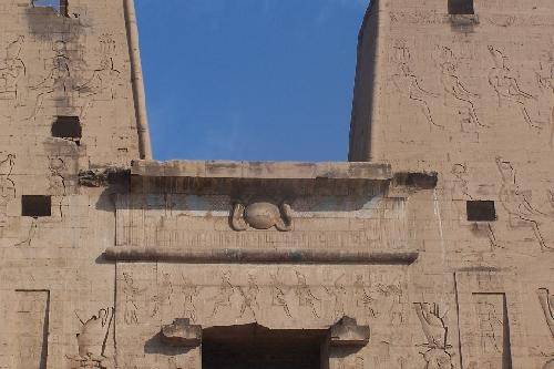 Egypt Edfu Temple of Edfu Temple of Edfu Aswan - Edfu - Egypt