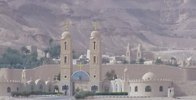 Egypt Ras Ghareb Monastery of Saint Anthony Monastery of Saint Anthony Red Sea - Ras Ghareb - Egypt