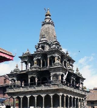 Nepal Panauti  Krishna Temple Krishna Temple Nepal - Panauti  - Nepal