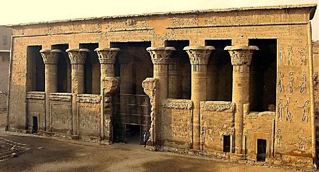 Egypt Esna Khnom Temple Khnom Temple Egypt - Esna - Egypt