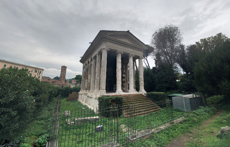 Italy Rome la Fortuna Virile Temple la Fortuna Virile Temple Rome - Rome - Italy