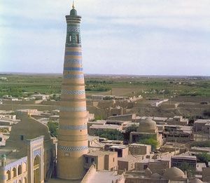 Minaret and madrassah of Islam-Khodja