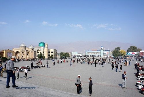 Tajikistan Khujand  City center City center Tajikistan - Khujand  - Tajikistan